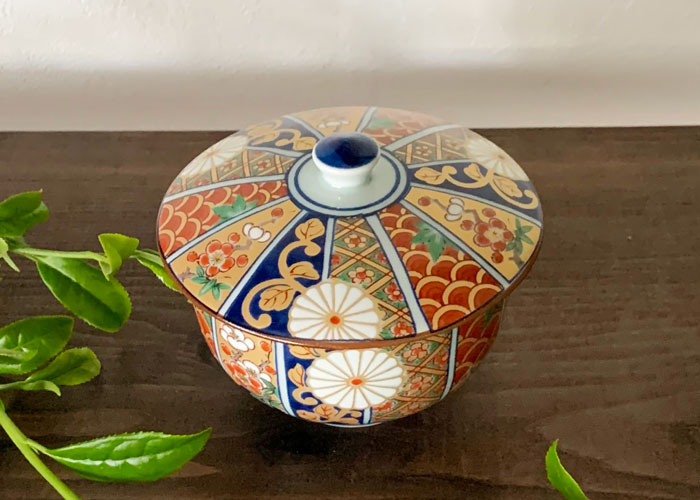 楽天市場】湯呑 おしゃれ 金彩古伊万里 蓋付湯呑 蓋付 汲出 有田焼