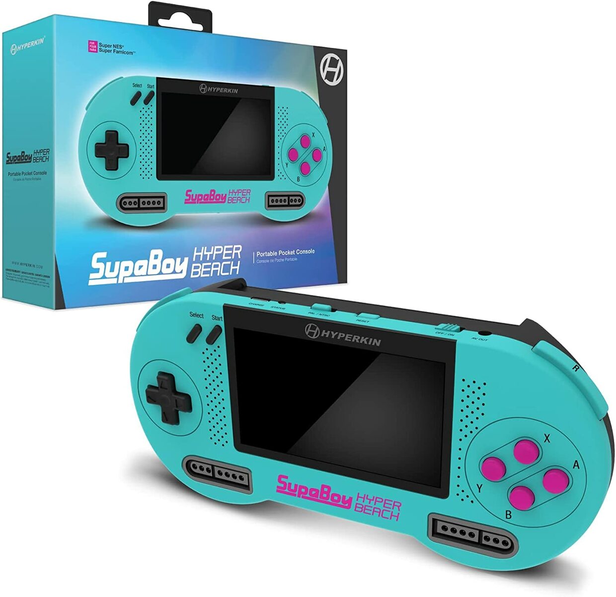 楽天市場】Hyperkin SUPABOY HYPER BEACH / スパボーイ ハイバービーチ