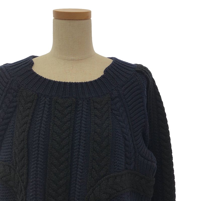 楽天市場】Burberry / バーバリー | Braided Knit ケーブルニット | L