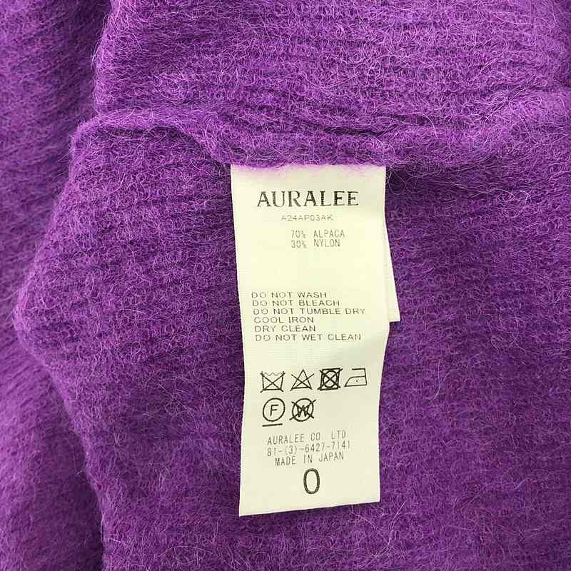 楽天市場】AURALEE / オーラリー | 2024AW | BABY SURI ALPACA SHEER