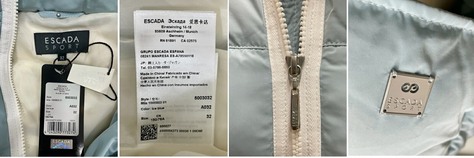 楽天市場】NEW タグ付き新品未使用品 エスカーダ【ESCADA SPORT