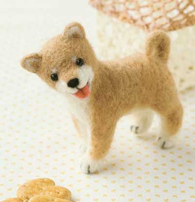 楽天市場】ハマナカ 羊毛フェルトキット 柴犬 : けいとのコーダ