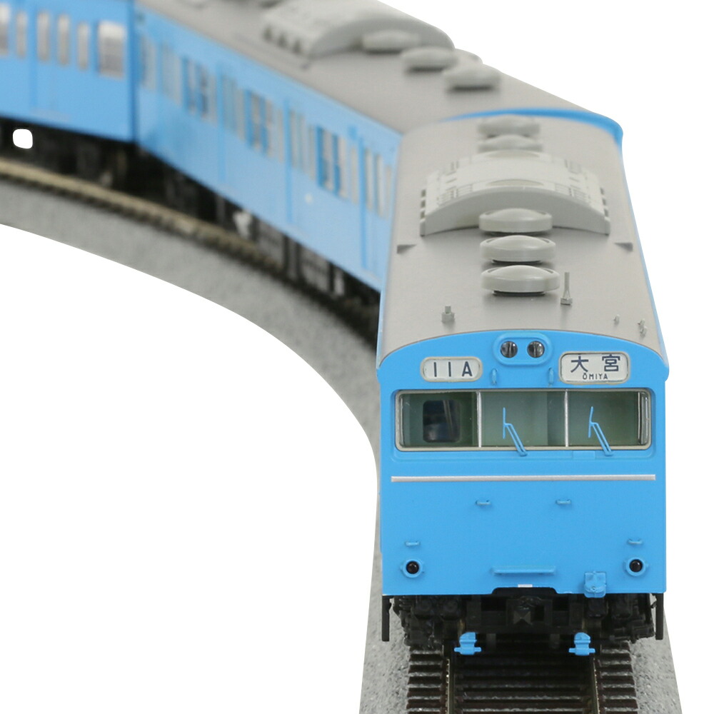 楽天市場】鉄道模型 天賞堂 103系高運転台ATCスカイブルー 基本4輌