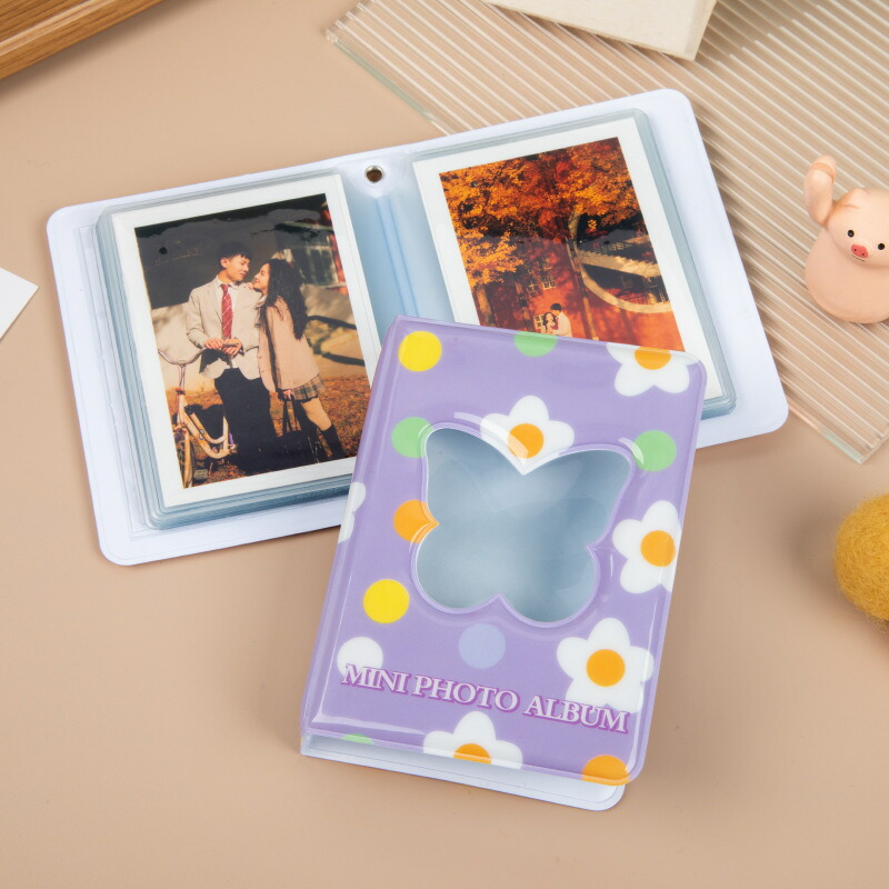 楽天市場】送料無料 ミニフォトアルバム 写真 トレカケース コレクト