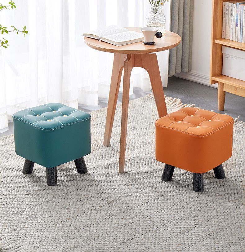 楽天市場】送料無料 ロースツール クッション オットマン 腰掛け