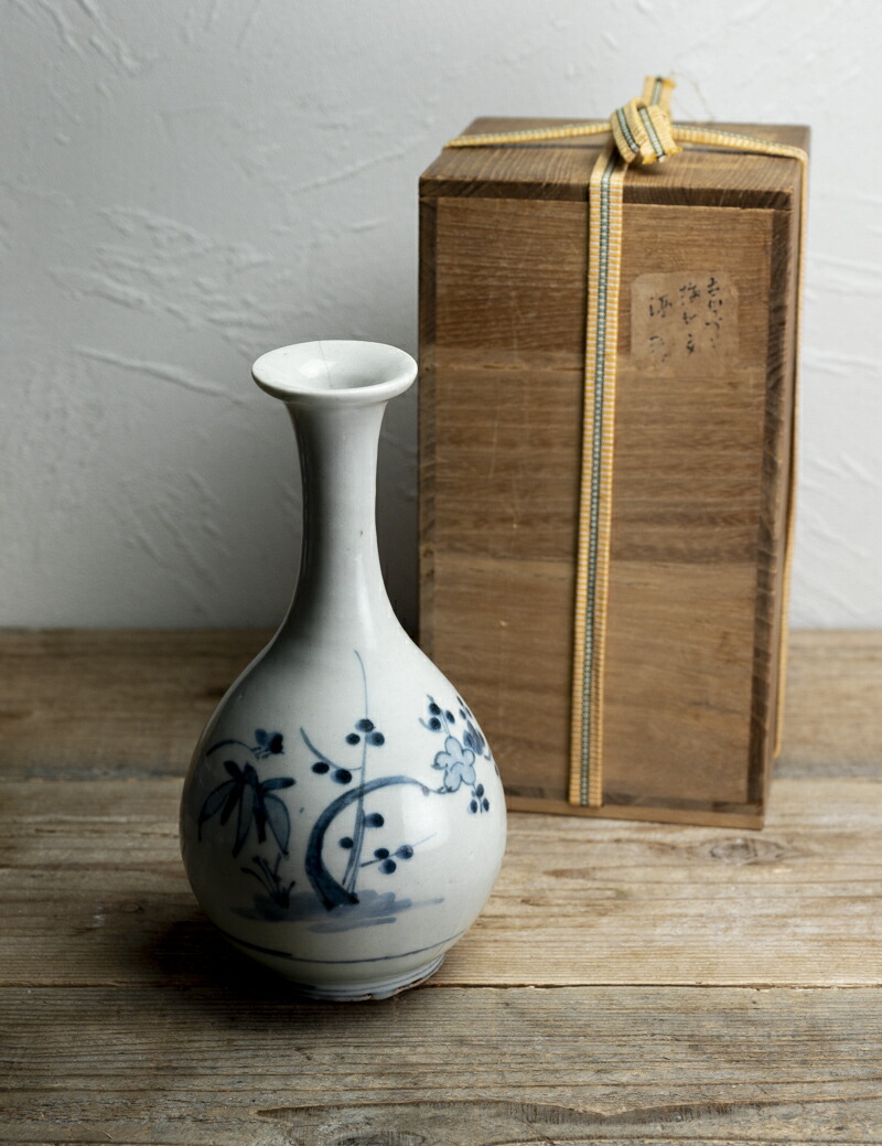 楽天市場】骨董○初期伊万里染付松竹梅文徳利○H25cm | 江戸時代-17