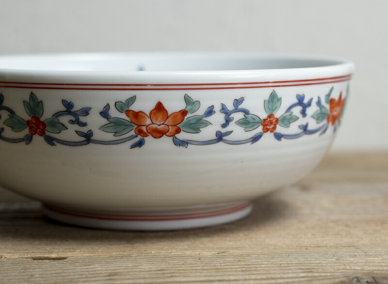 十二代 酒井田柿右衛門 錦 草花紋 八角 菓子器 鉢 共箱【MA683】 十二