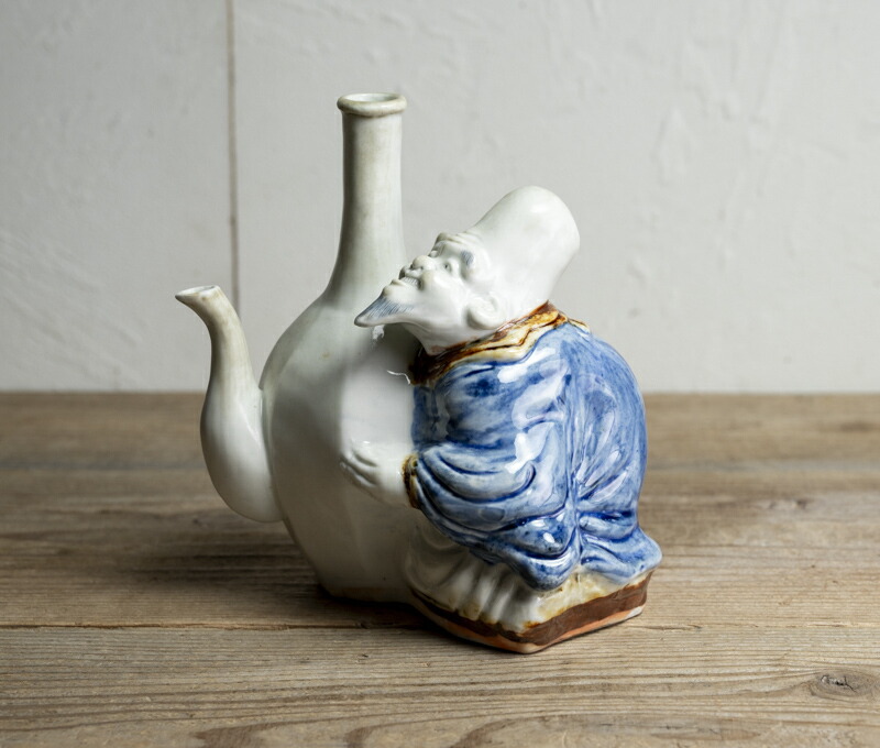 楽天市場】骨董○平戸焼寿老人水注○ | 江戸時代-19世紀頃 | 磁器 | 酒