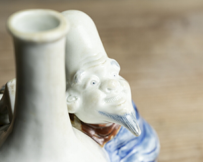 楽天市場】骨董○平戸焼寿老人水注○ | 江戸時代-19世紀頃 | 磁器 | 酒