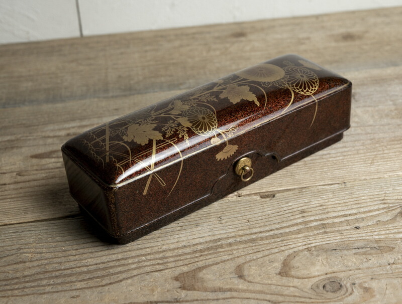 楽天市場】骨董○金蒔絵菊文文箱○手紙入れ | 江戸後期-19世紀頃