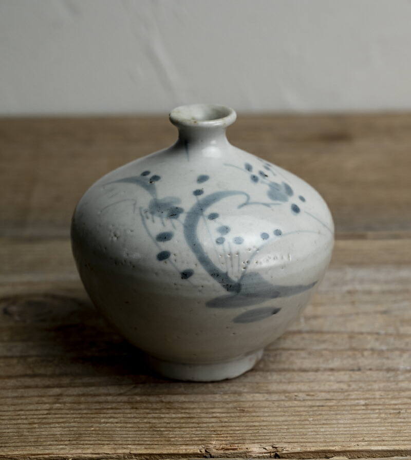 楽天市場】骨董○古伊万里染付大型油壺○H9.7cm / W9.6cm | 江戸中期