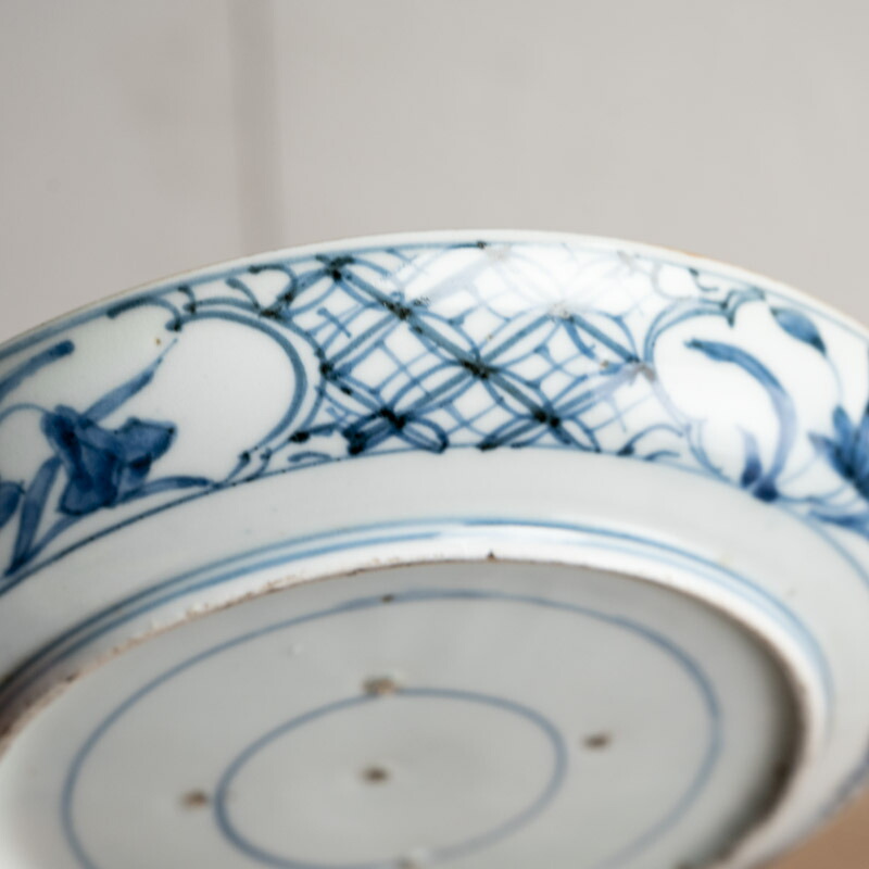 楽天市場】骨董○古伊万里染付富文皿○ | 江戸時代-17-18世紀頃 | 磁器