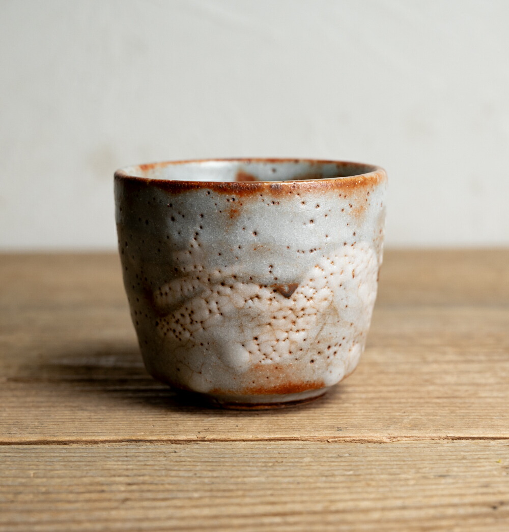 楽天市場】骨董○鼠志野湯呑み○志野焼 / 美濃焼 | 猪口 / 小鉢