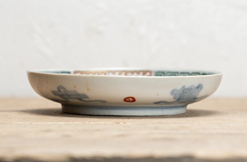 楽天市場】骨董○古伊万里色絵達磨図皿○ | 江戸後期-19世紀頃 | 磁器