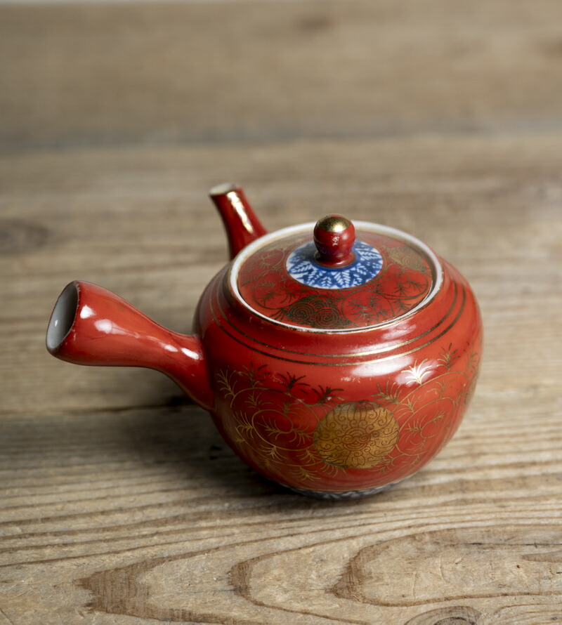 楽天市場】骨董○九谷焼赤絵急須○九谷永楽 | 明治大正頃-19世紀頃