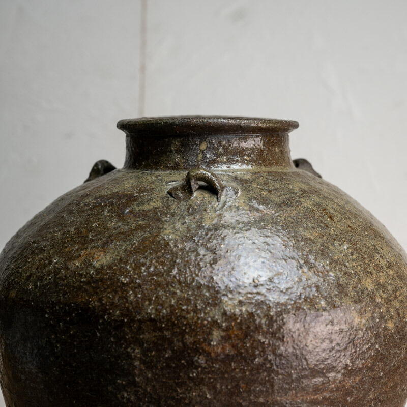 楽天市場】骨董○古丹波三耳壺○葉茶壷 / 丹波焼 | 江戸初期-17世紀頃