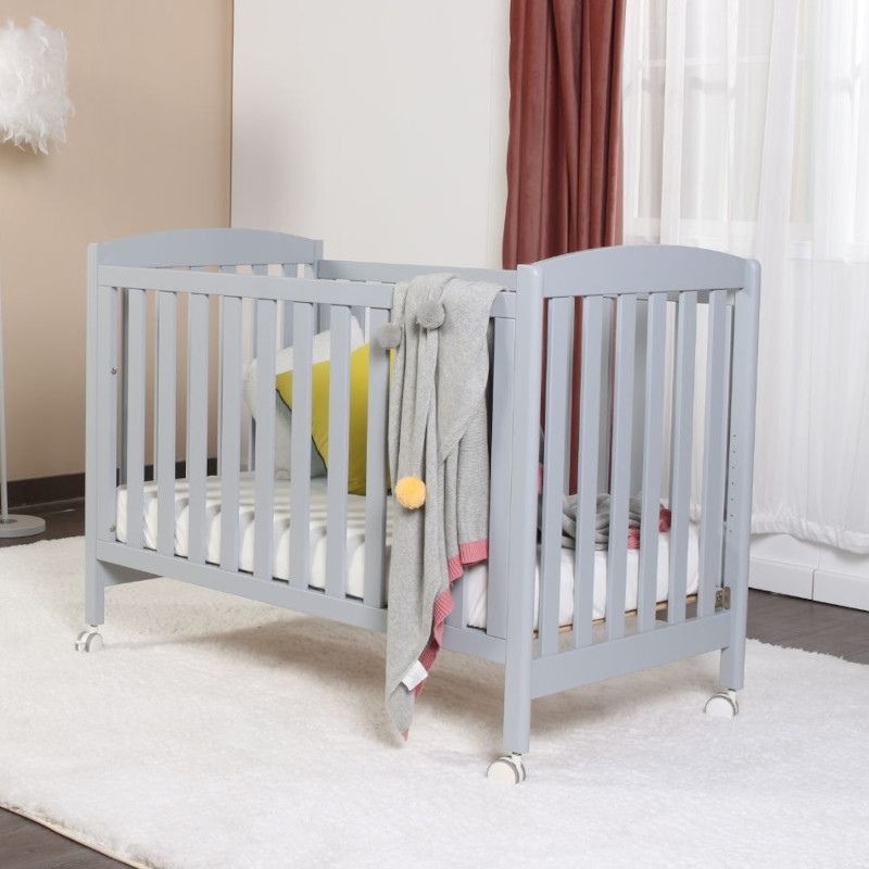 楽天市場】ベビーベッド ハイタイプ キャスター付 ハイベッド スライド