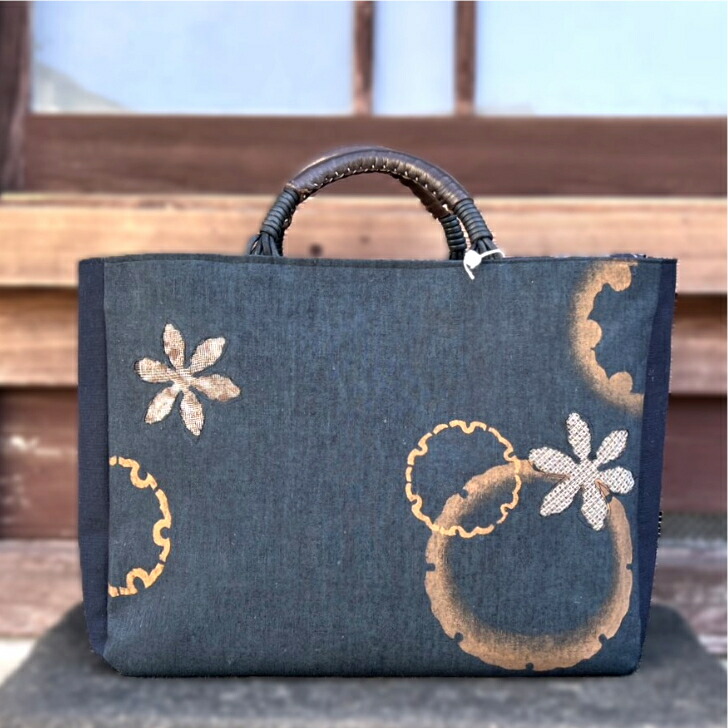 楽天市場】【結城紬トートバッグ】彩乃庵作家一点物紬大島紬結城紬