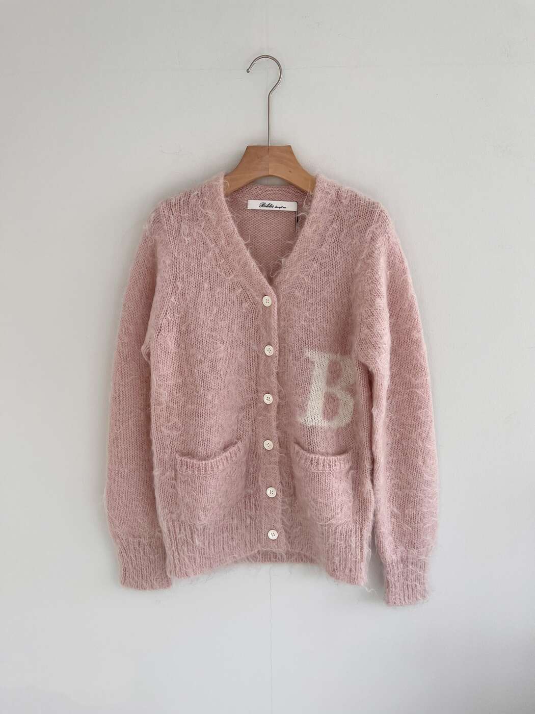 楽天市場】【Bilitis dix-sept ans】 Mohair Letterd Cardigan