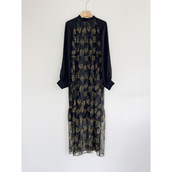 楽天市場】【LOKITHO】 Flower Emb. Combi Dress 50101 ロキト Yellow