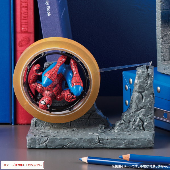 楽天市場】テープカッター スパイダーマン テープディスペンサー