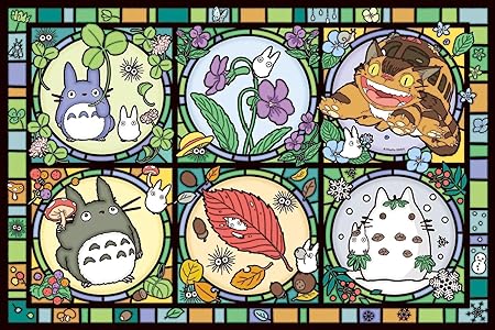楽天市場】アートクリスタルジグソー となりのトトロ トトロの季節便り