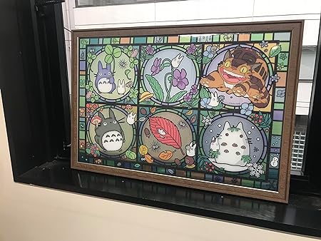 楽天市場】アートクリスタルジグソー となりのトトロ トトロの季節便り