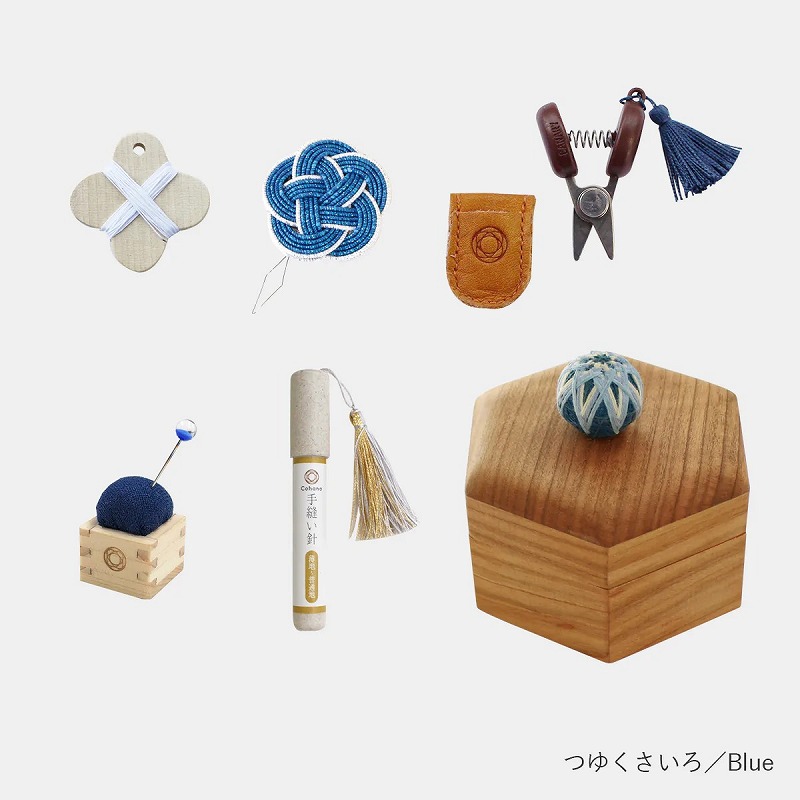 楽天市場】cohana 手まりの六角小箱 お裁縫セット 裁縫セット