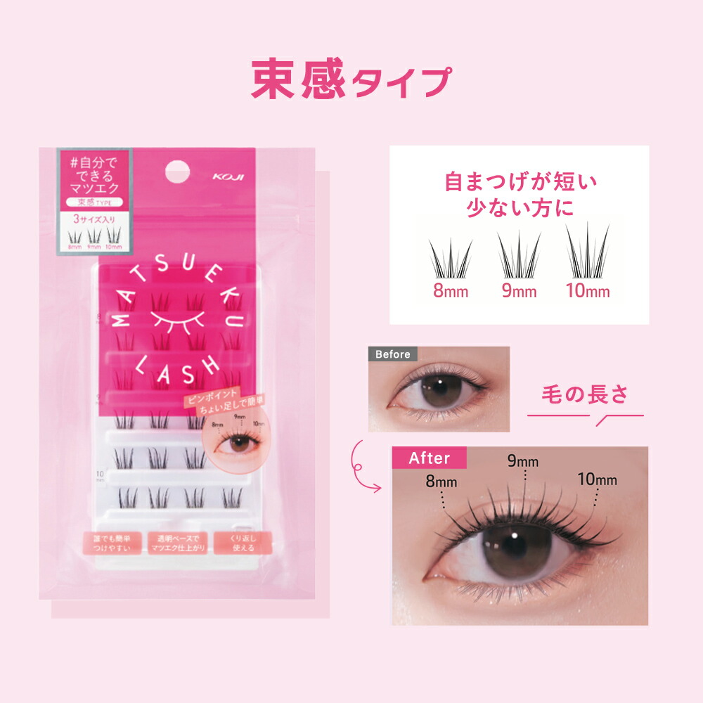 楽天市場】マツエクラッシュつけまつげ アイラッシュ ナチュラル 束感