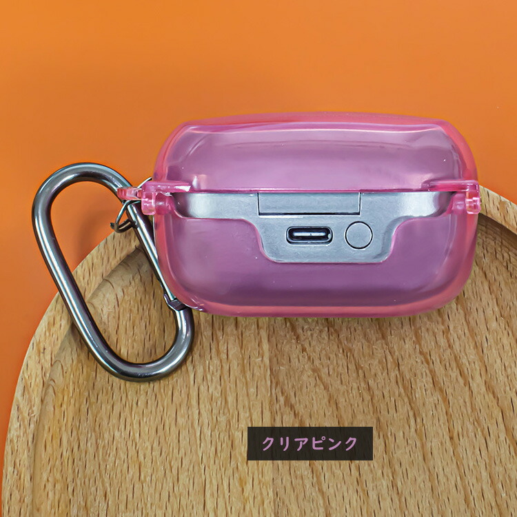 楽天市場】AVIOT TE-V1R クリアケース 透明 TPU シンプル カラビナ付き