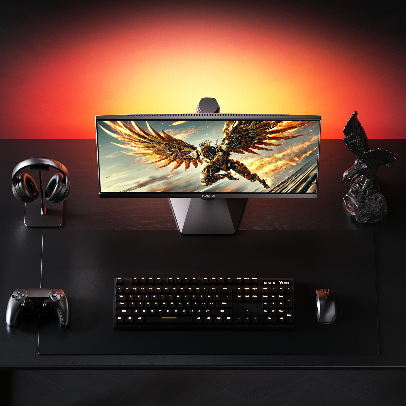 楽天市場】【10%OFFクーポン】KOORUI ゲーミングモニター 27インチ