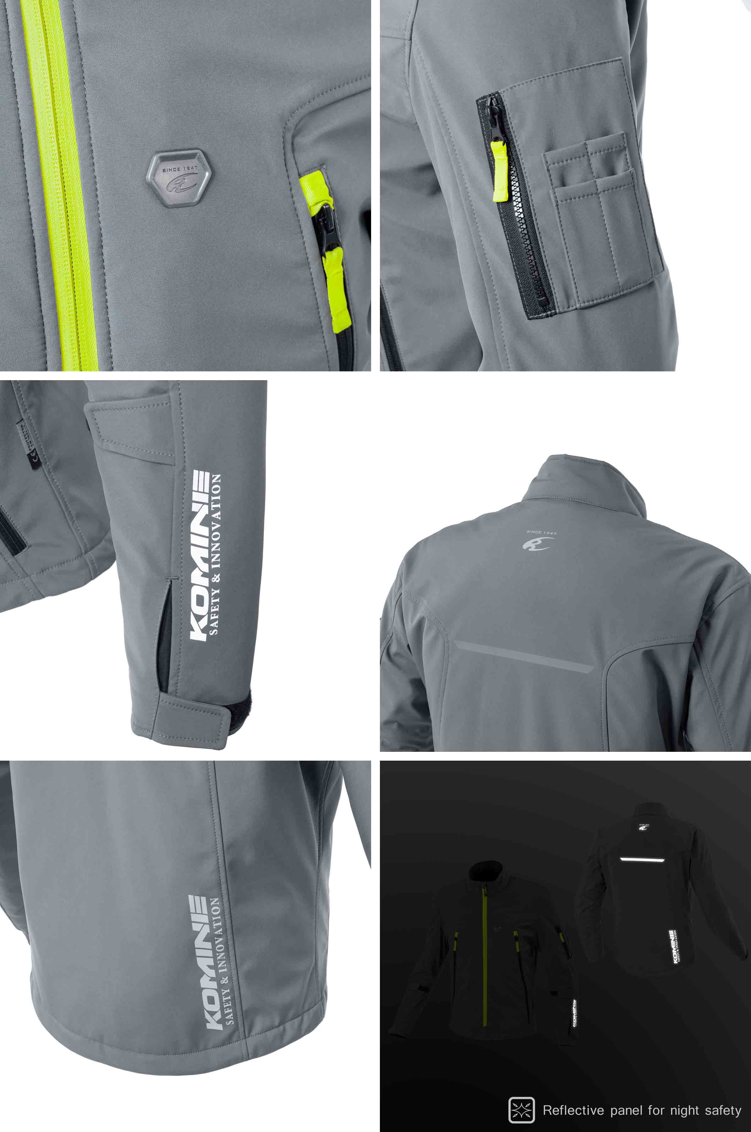 楽天市場】【公式】コミネ KOMINE JK-628 プロテクトソフトシェル