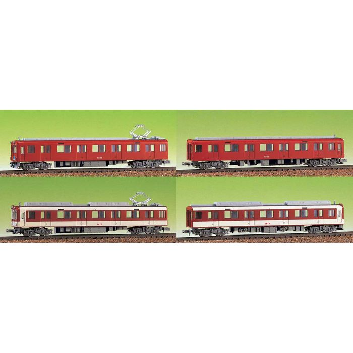 楽天市場】Nゲージ エコノミーキット 近鉄 2410(1810)系 4両編成セット