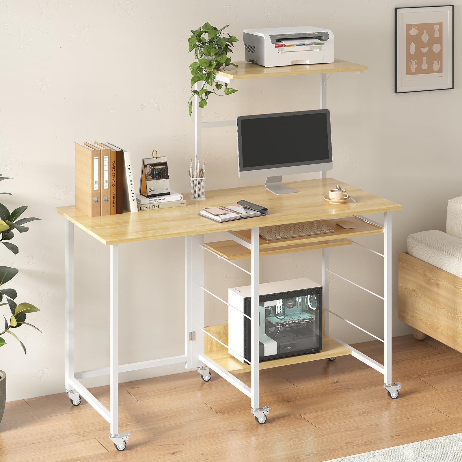 折りたたみ デスク 棚付き」の人気商品一覧 | 安い商品を通販サイト