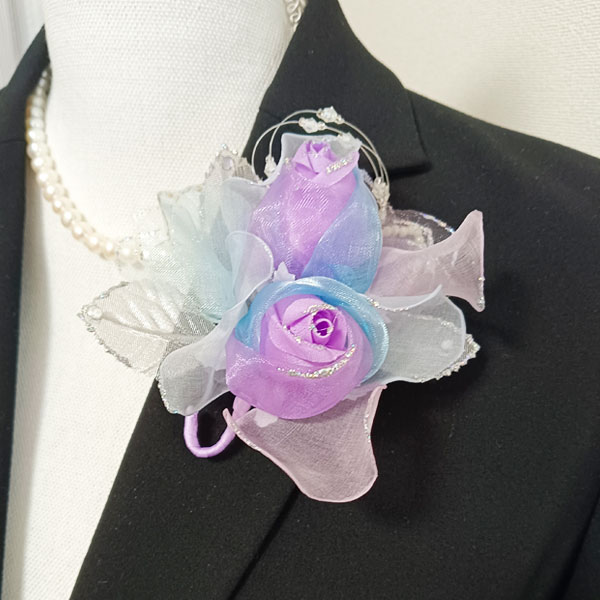 楽天市場】コサージュ シルク オーガンジーの通販