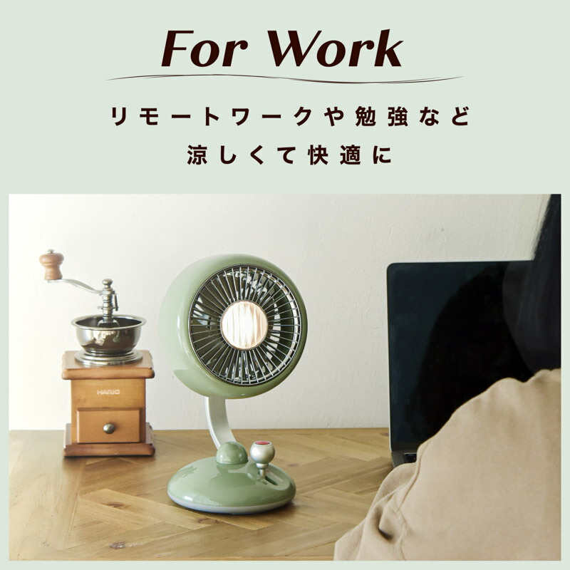 楽天市場】レトロファン 左右 自動首振り 卓上扇風機 風量調整 3段階