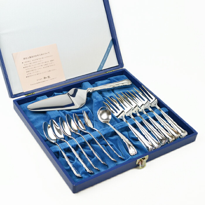 楽天市場】WAKO 銀座和光 カトラリー セット 14本セット デザート用