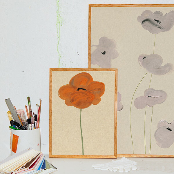 ポスターコレクティブ Orange Vallmo/Amelie Hegardt PAPER COLLECTIVE