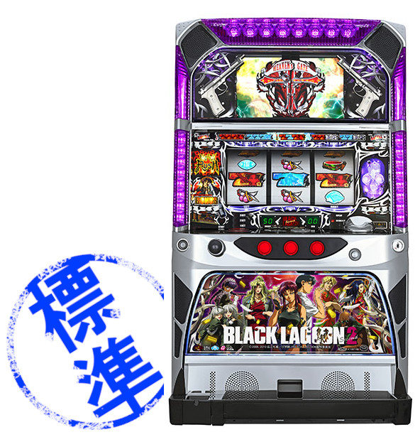 初代BLACK LAGOON 不要機付き スロット実機 BLACK LAGOON 初代 実機