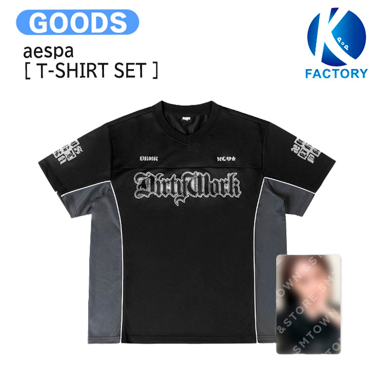 楽天市場】aespa [ T-SHIRT SET ] Dirty Work ALBUM MD / Tシャツ