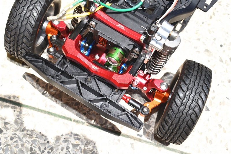 楽天市場】TAMIYA タミヤ CC-02用 アルミ フロント バンパー マウント