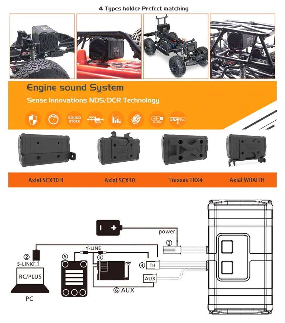 楽天市場】エンジン サウンド システム ESS DUAL＋ RC ラジコン