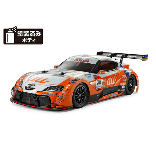 タミヤ 1/10 電動RCカーシリーズ No.703 au TOM'S GR Supra (TT-02
