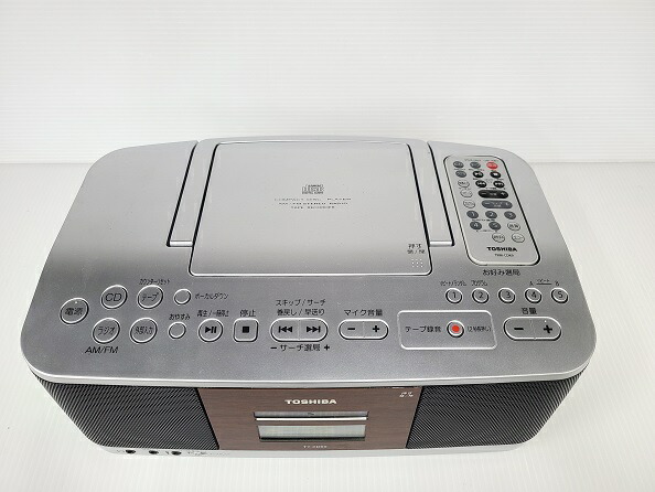 楽天市場】【中古品】 東芝 TOSHIBA CD ラジオ カセット CDラジカセ