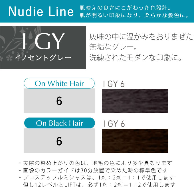 楽天市場】ホーユー プロステップ ルミシャス ファッションカラー I GY