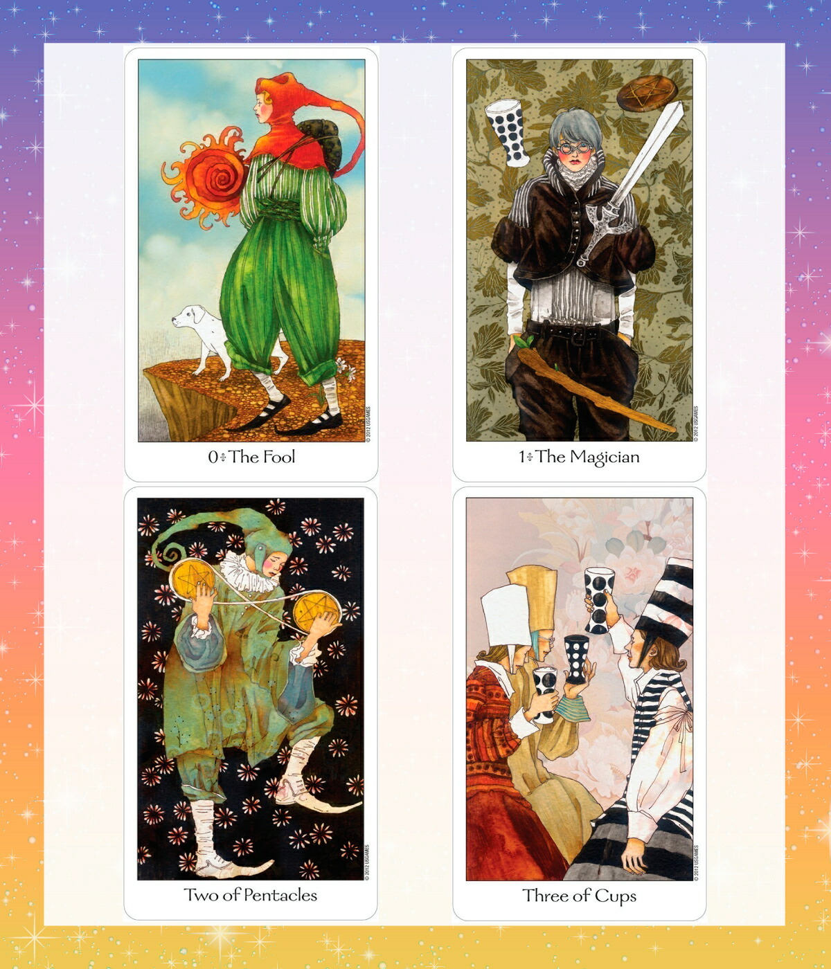 楽天市場】【67ページ日本語解説書付き】ドリーミングウェイタロット