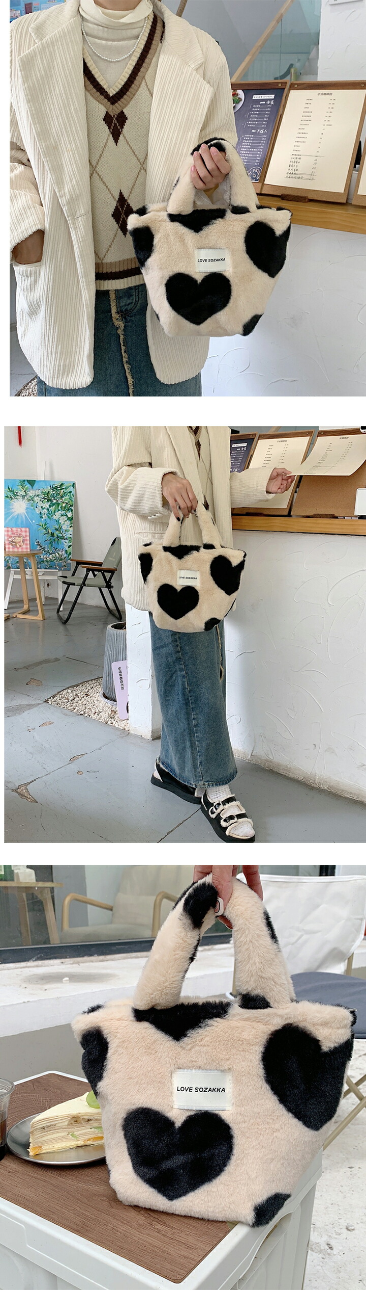 ハートファーのバッグ ☆ ジョリーフルール 楽天市場】【1点1,980円