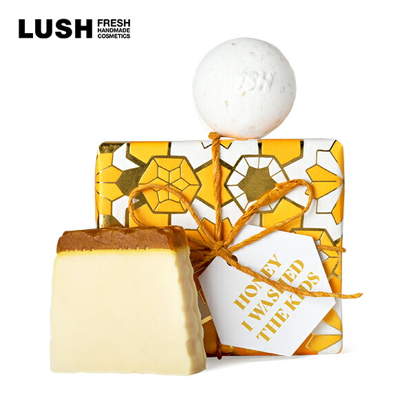 楽天市場】公式 LUSH みつばちマーチ ギフト セット 石鹸 入浴剤
