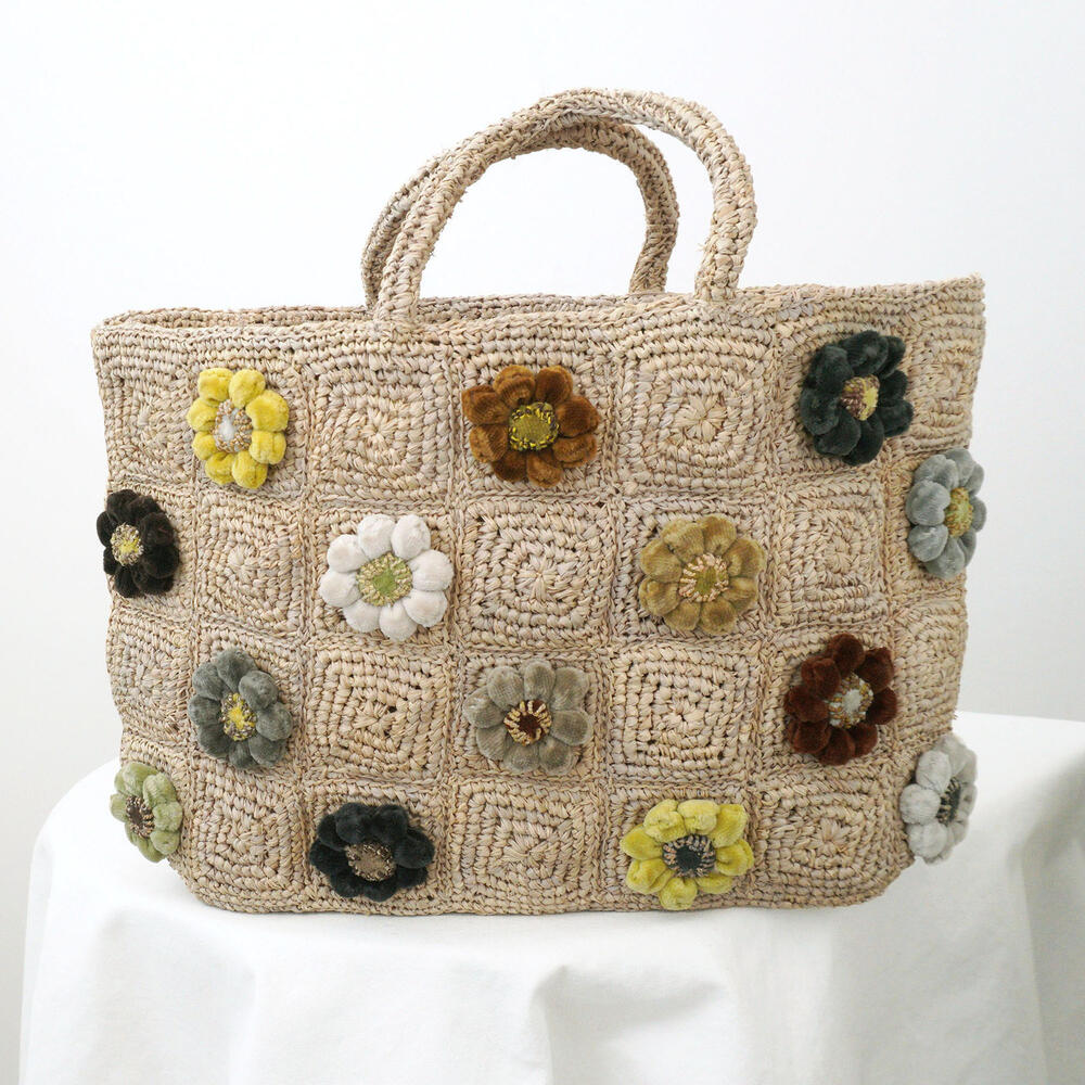 楽天市場】sophie digard ソフィーディガール ラフィア バッグ BAG