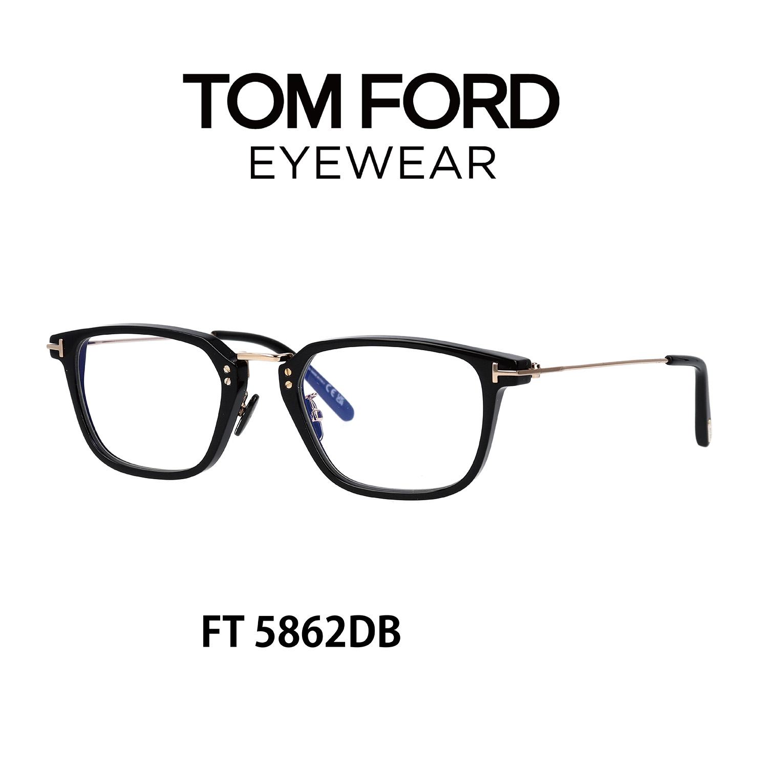 楽天市場】TOM FORD トムフォード FT5862-D-B 001 052 TF5862-D-B